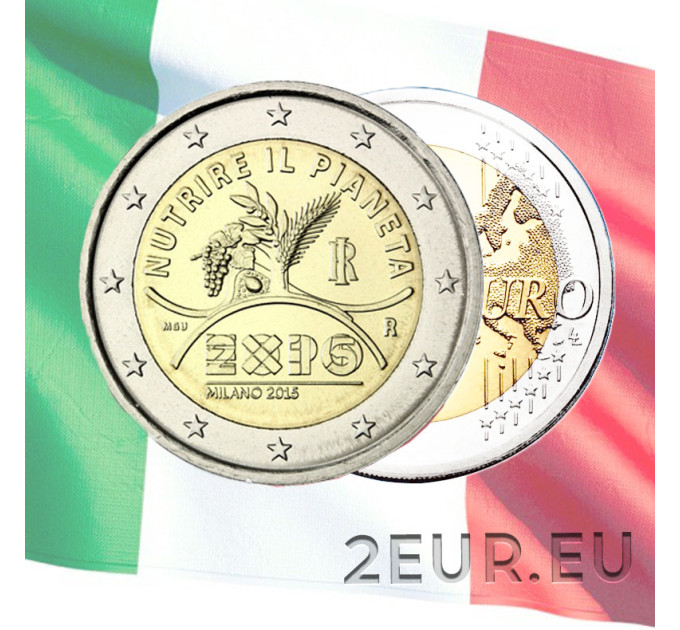 Italy 2 euro UNC 2015 - EXPO Milano