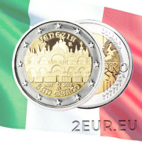 Itaalia 2 euro UNC 2017 – 400 aastat Püha Markuse basiilika valmimisest