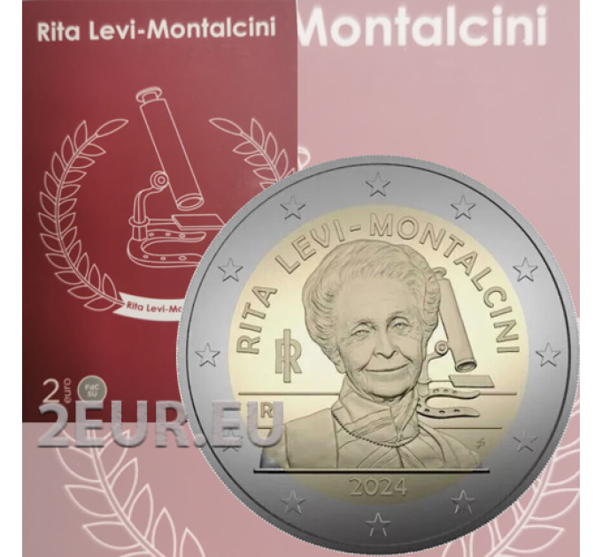 Italy 2 euro BU 2024 - Rita Levi-Montalcini