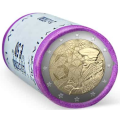 Latvia 2 euro UNC roll 2022 - 35 Years of the Erasmus