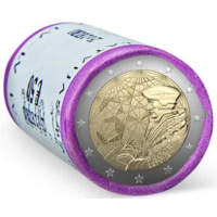 Läti 2 eurot UNC rulli 2022 – 35 aastat Erasmust