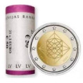 Latvia 2 euro UNC roll 2024 - Himmeli
