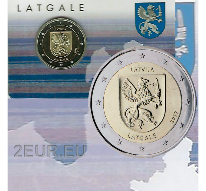 Latvia 2 euro BU 2017 - Latgale