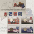Latvia 2 euro BU 2016 - 2018 - Regions of Latvia 2016 - 2018