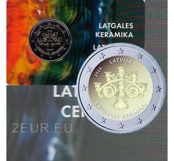 Latvia 2 euro BU 2020 - Latgalian Ceramics