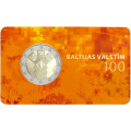 Latvia 2 euro BU 2018 - 100 Years of Independence of the Baltic States