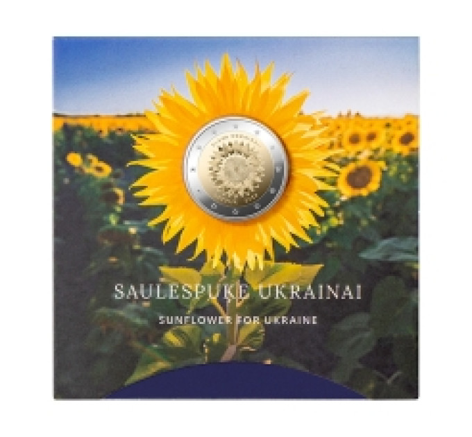 Latvia 2 euro BU 2023 - Slava Ukrainai