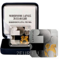 Latvia 5 euro silver proof 2020 - Modernism in Latvia - The 1960s