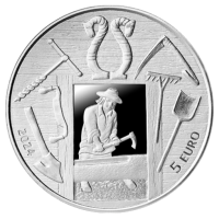 Läti 5 euro hõbe proof 2024 - Läbi aegade