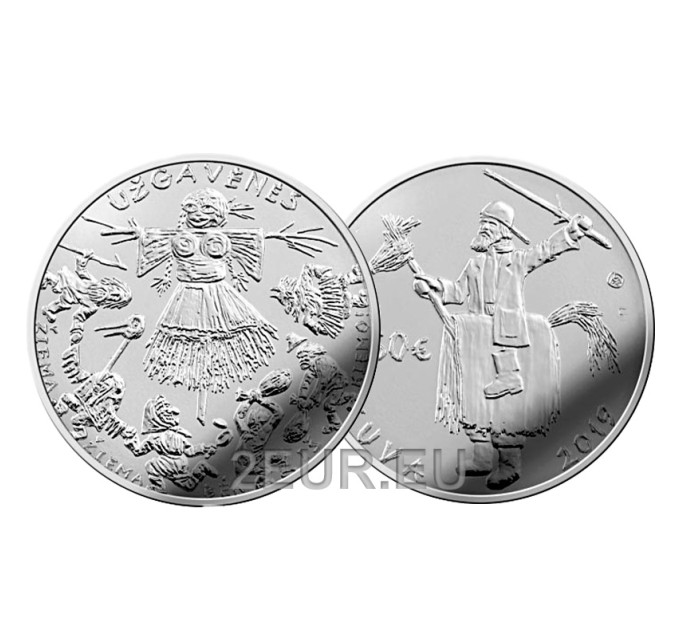 Lithuania 1.5 euro UNC 2019 - Uzgavenes