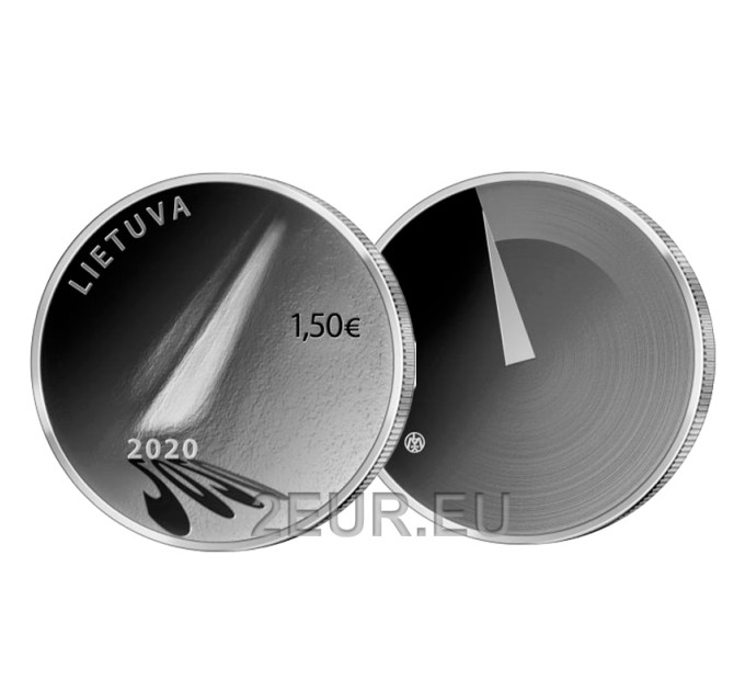 Lithuania 1.5 euro UNC 2020 - Hope