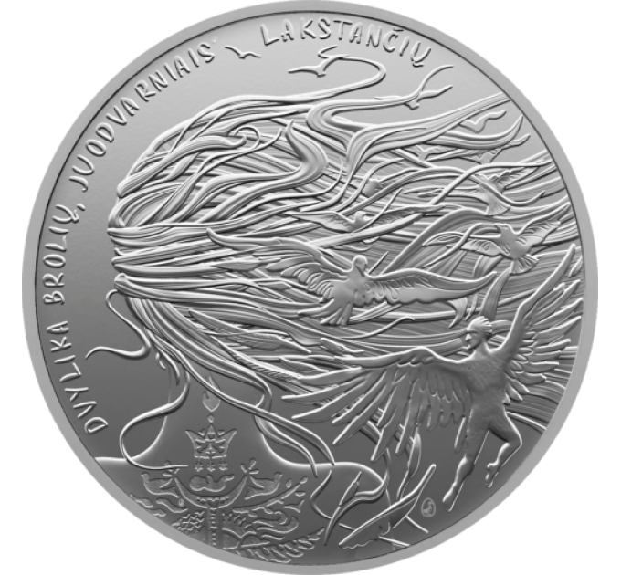 Lithuania 1.5 euro UNC 2024 - Twelve Brothers Who Fly with the Blackbirds