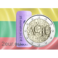 Leedu 2 eurot UNC rulli 2015 – Aciu: leedu keel