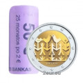 Lithuania 2 euro UNC roll 2018 - Lithuanian Song ahd Dance Celebration