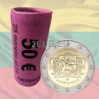 Leedu 2 eurot UNC rulli 2020 - Aukštaitija