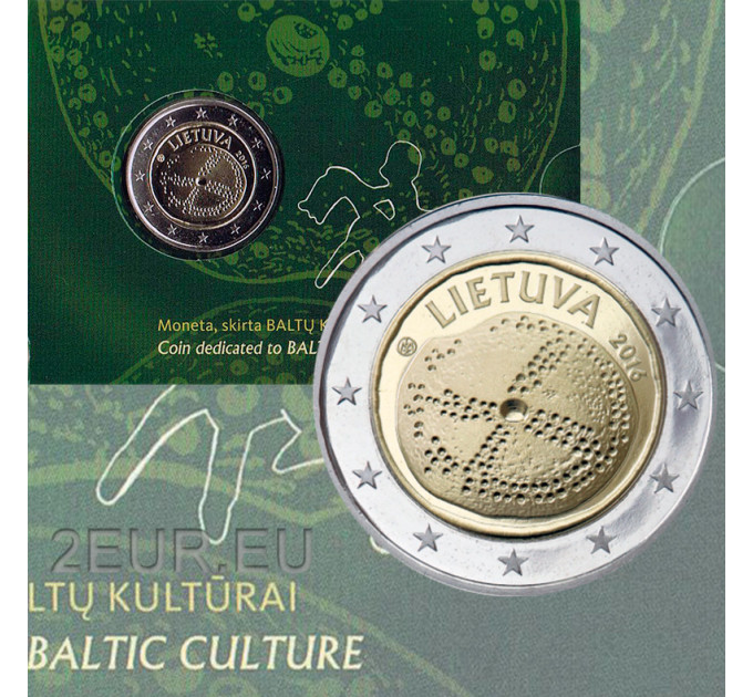 Lithuania 2 euro BU 2016 - Baltic Culture