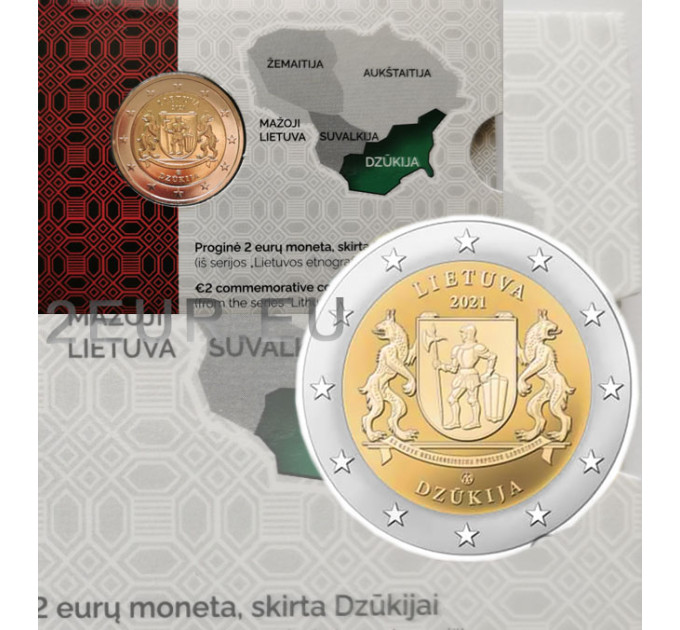 Lithuania 2 euro BU 2021 - Dzūkija