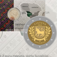 Leedu 2 eurot BU 2022 - Suvalkija  