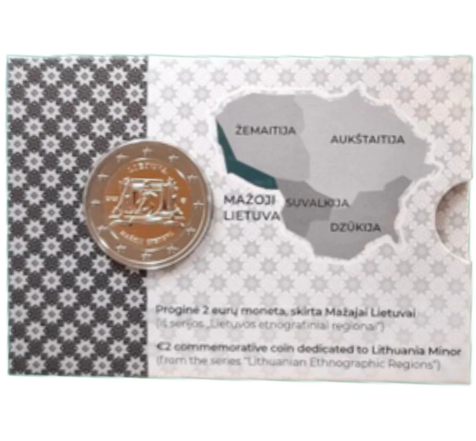 Lithuania 2 euro BU 2025 - Lithuania Minor