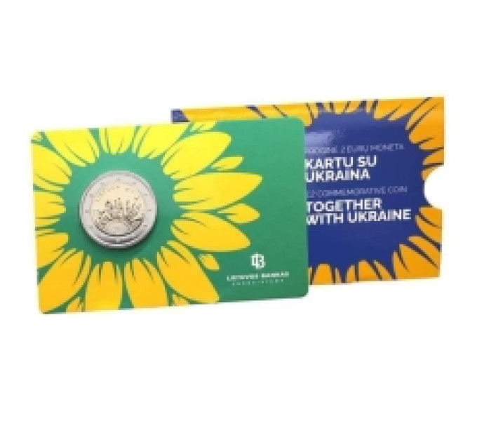 Lithuania 2 euro BU 2023 - Together with Ukraine