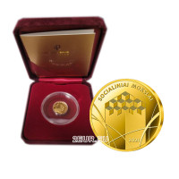 Leedu 5€ kulla proof 2021 - Sotsiaalteadused