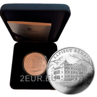 Leedu 20 euro hõbe proof 2019 - Sapieha palee
