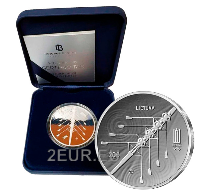 Lithuania 20 euro silver proof 2021 - XXXII Olympic Games in Tokyo