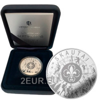 Leedu 5 euro hõbe proof 2019 - Skaudid