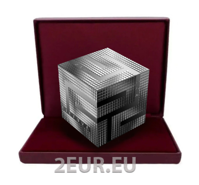 Lithuania 20 euro silver proof 2024 - Artificial Intelligence