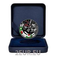 Leedu 5 euro hõbe proof 2022 - Zuikis Puikis
