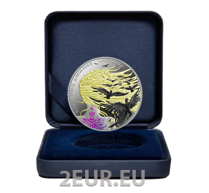 Lithuania 5 euro silver proof 2024 - Twelve brothers