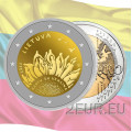 Lithuania 2 euro UNC 2023 - Together with Ukraine