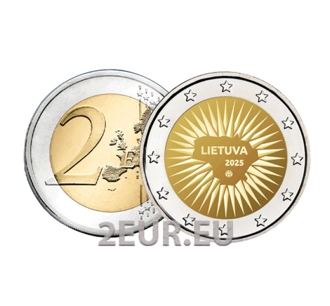 Lithuania 2 euro UNC 2025 - Dedicated to defence