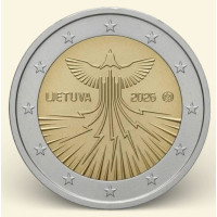 Leedu 2 eurot UNC 2026 – Leedu energiasõltumatus