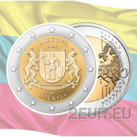 Leedu 2 eurot UNC 2021 – Dzūkija