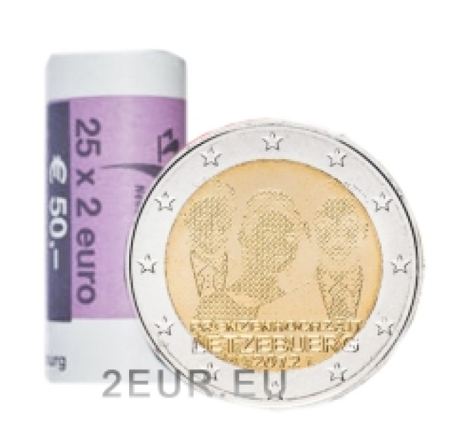 Luxembourg 2 euro UNC roll 2012 - Royal Wedding