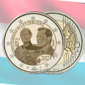 Luxembourg 2 euro UNC 2021-  100th Anniversary of the Birth of Grand-Duke Jean photo