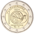 Luxembourg 2 euro UNC 2024 - 100th Anniversary of the Introduction of Luxembourg Franc