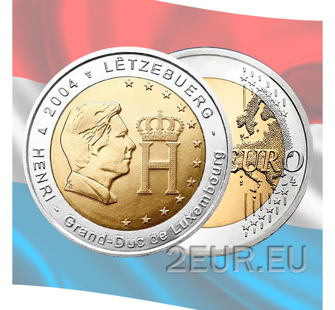Luxembourg 2 euro UNC 2004 - Grand Duke Henri