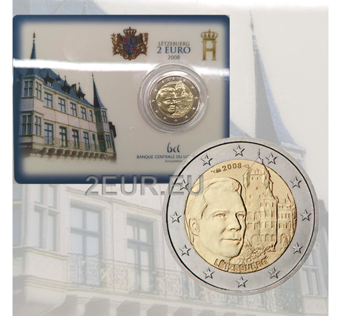 Luxembourg 2 euro BU 2008 - Chateau de Berg