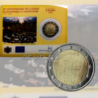 Luksemburg 2 eurot BU 2009 – 10 aastat euro