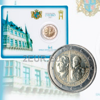 Luksemburg 2 eurot BU 2017 – 200 aastat suurvürst William III sünnist