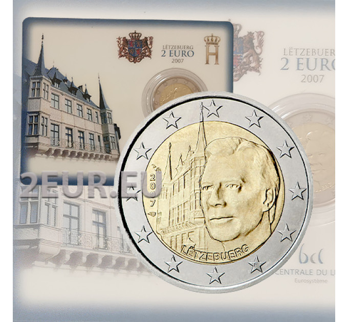 Luxembourg 2 euro BU 2007 - Grand Ducal Palace