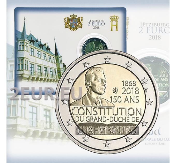 Luxembourg 2 euro BU 2018 - 150th Anniversary of the Luxembourg Constitution