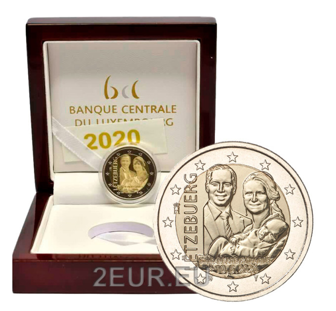Luxembourg 2 euro Proof 2020 - Birth of Prince Charles