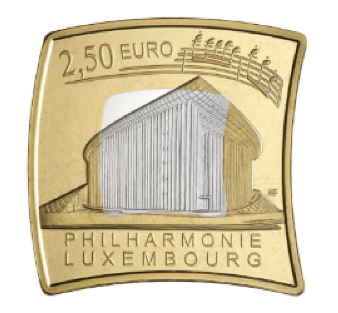 Luxembourg 2,5 euro silver PROOF 2025 - Luxembourg Philharmonic
