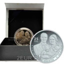 25 EURO SILVER COINS