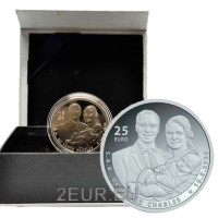Luxembourg 25 euro silver Proof 2020 - Birth of Prince Charles