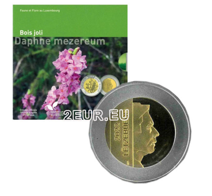 Luxembourg 5 euro silver Proof 2022 - Bois Joli