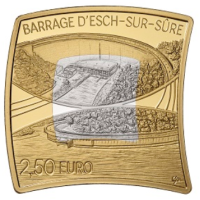 Luxembourg 2,5 euro silver PROOF 2024 - ESCH-SUR-SURE DAM